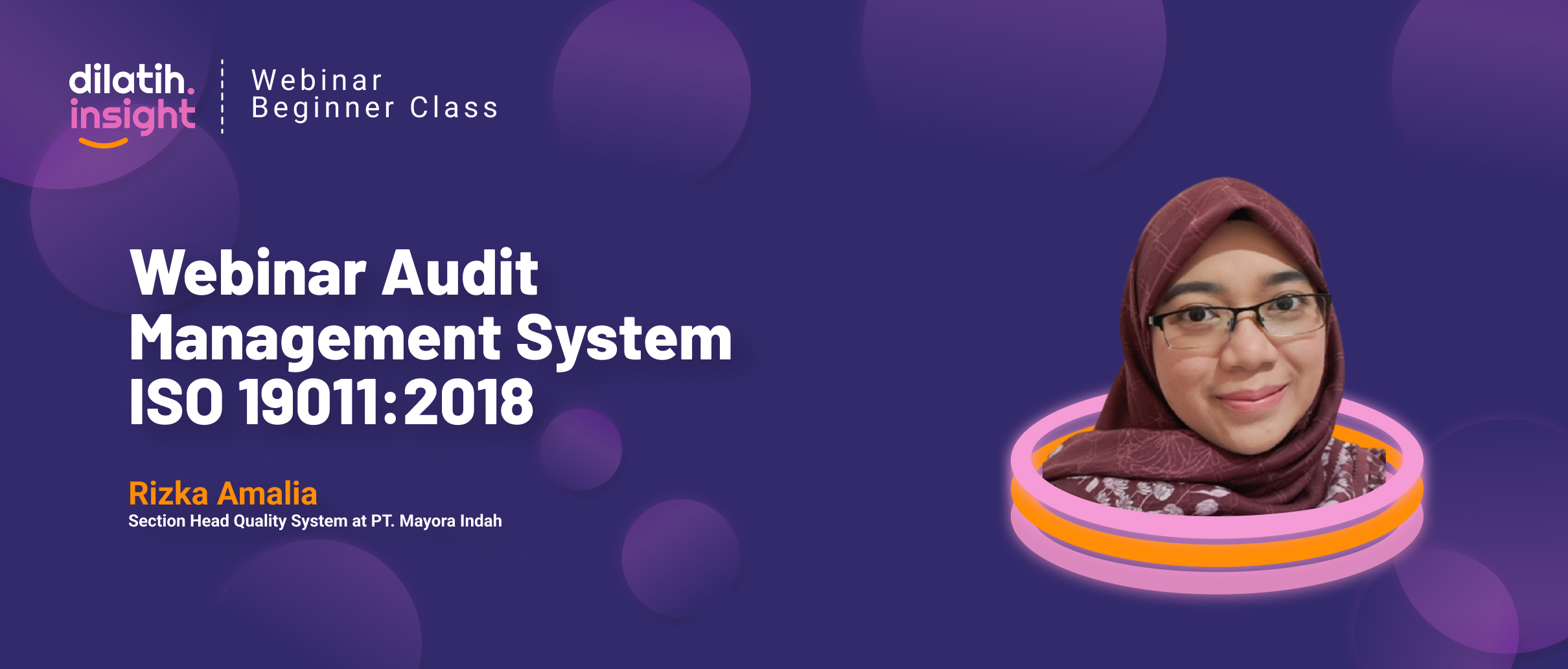 Webinar Audit Management System ISO 19011:2018