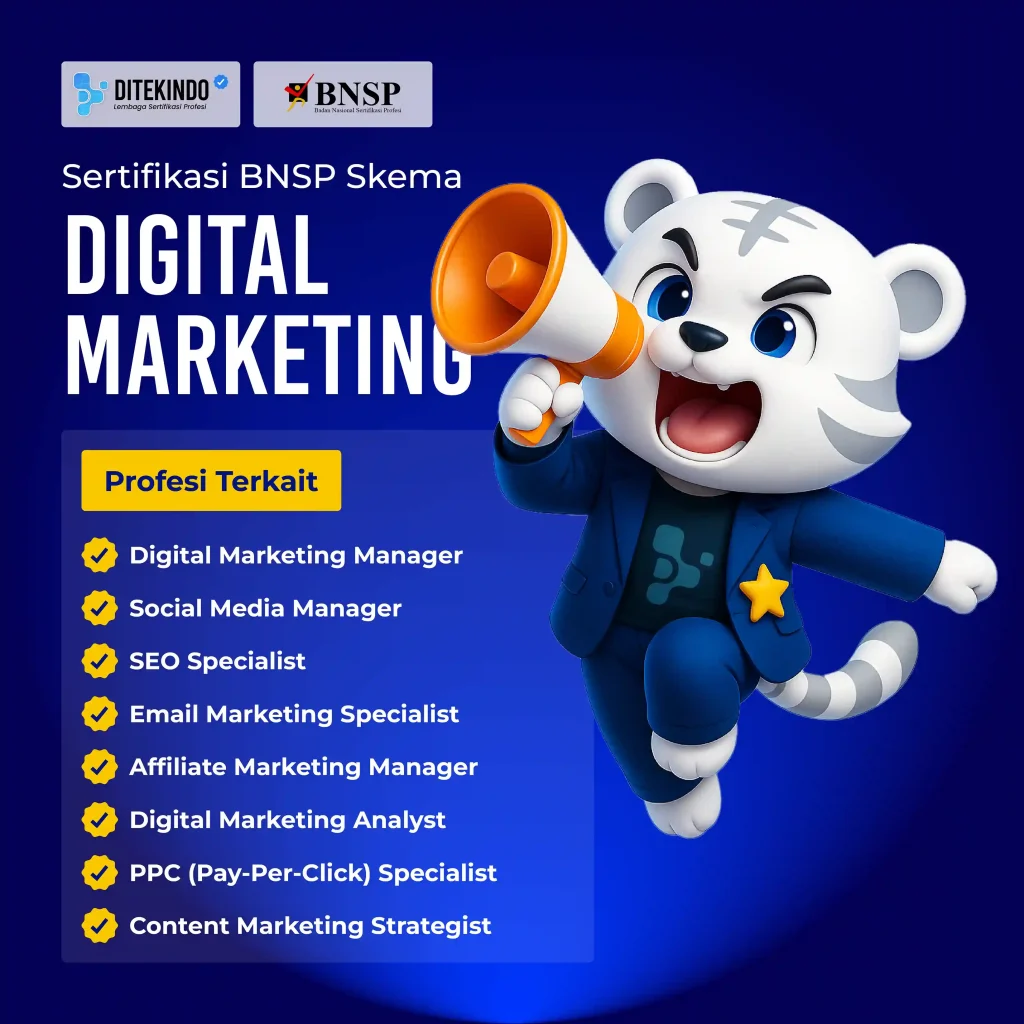 Certified Digital Marketing (BNSP)