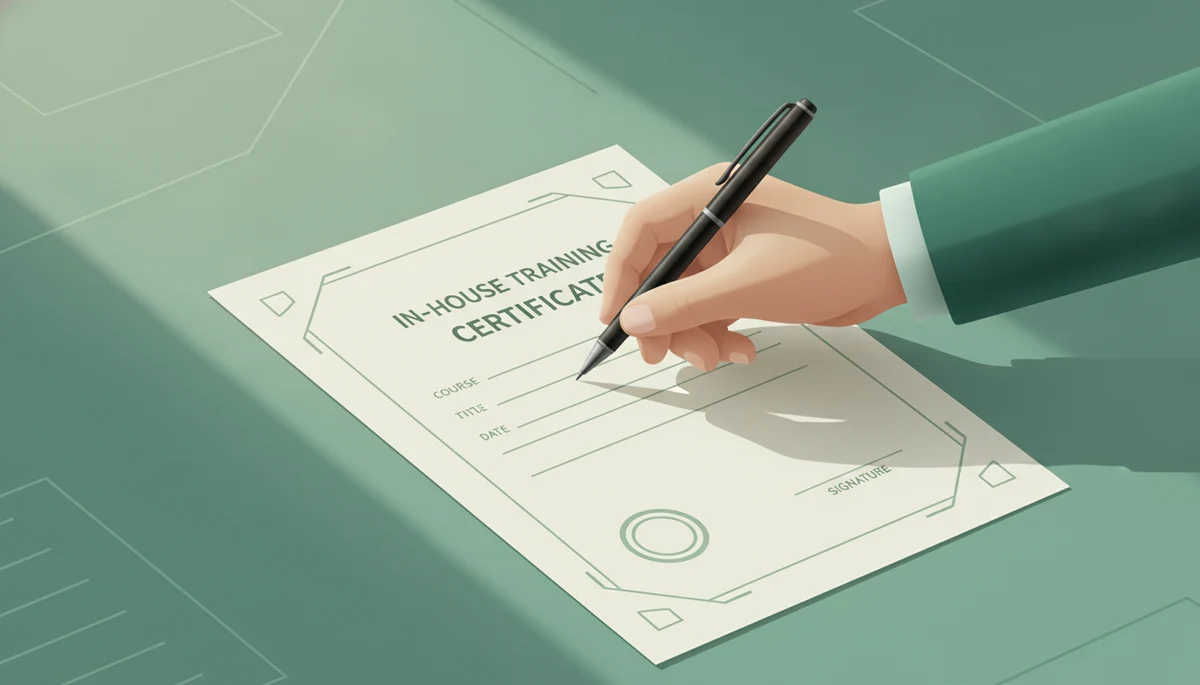 Contoh Sertifikat In House Training 2026: Format & Template