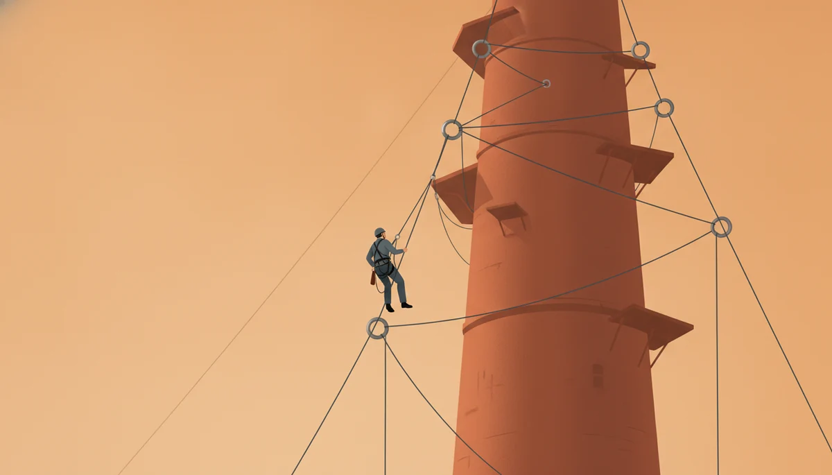 Sertifikasi Rope Access (Akses Tali) 2026: Tingkat & Biaya